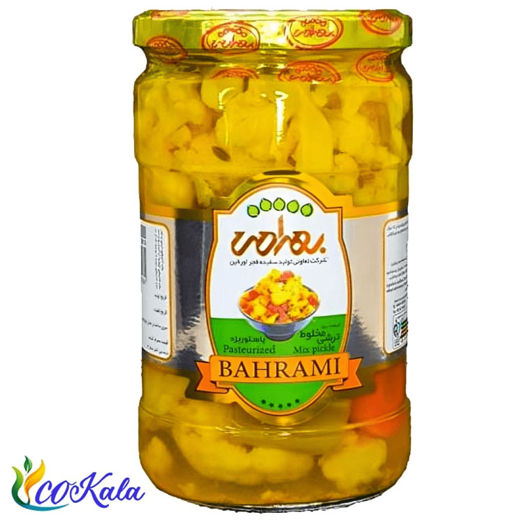 ترشی مخلوط بهرامی 700 گرمی