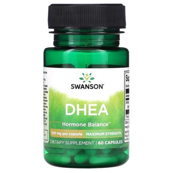 دی هیدرو اپی آندروسترون DHEA سوانسون 60 عددی