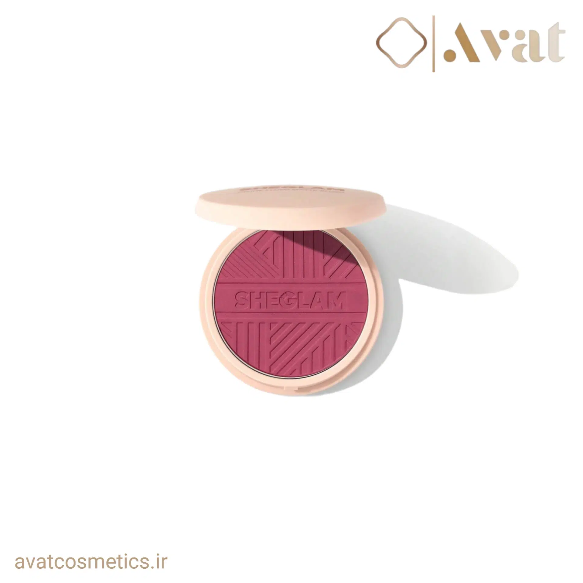 رژگونه پودری شیگلم | SHEGLAM Divine Flush Matte Blush &amp; lightweight