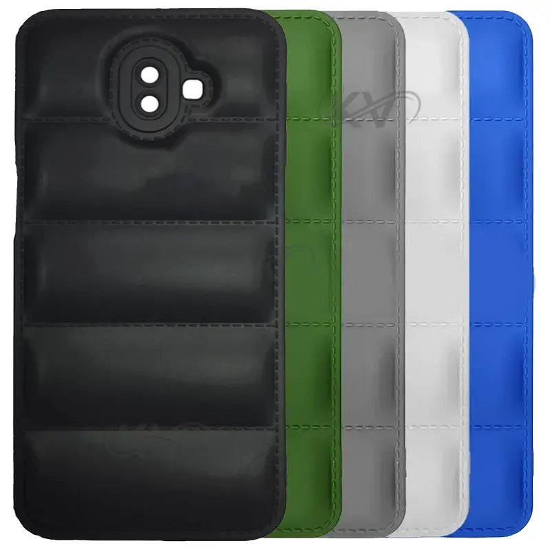 قاب سیلیکونی پافری Q Series سامسونگ J6 Plus