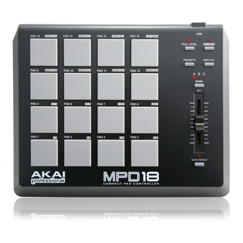 میدی کنترلر AKAI MPD18