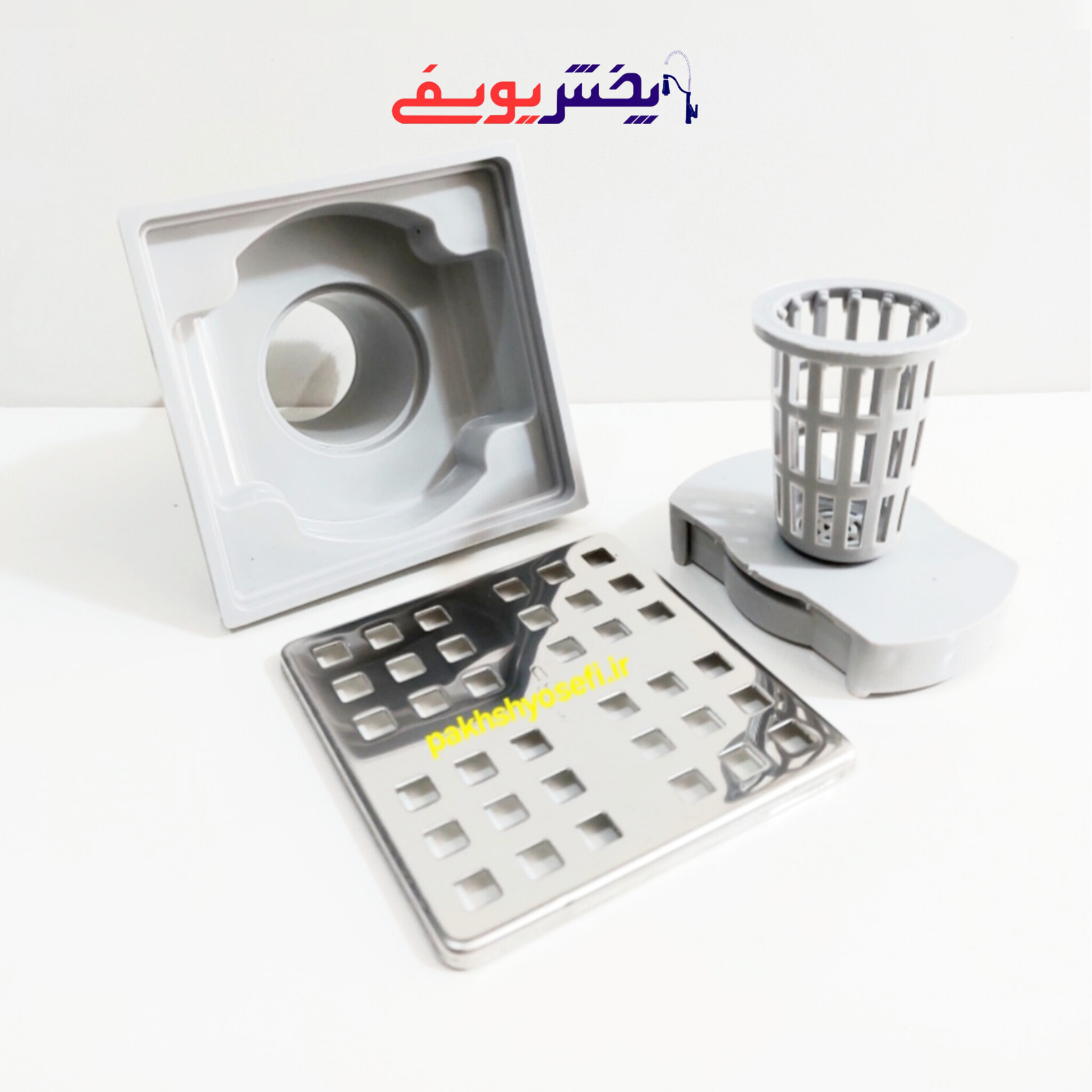 کفشور درب استیل میراب خروجی مرکز10*10