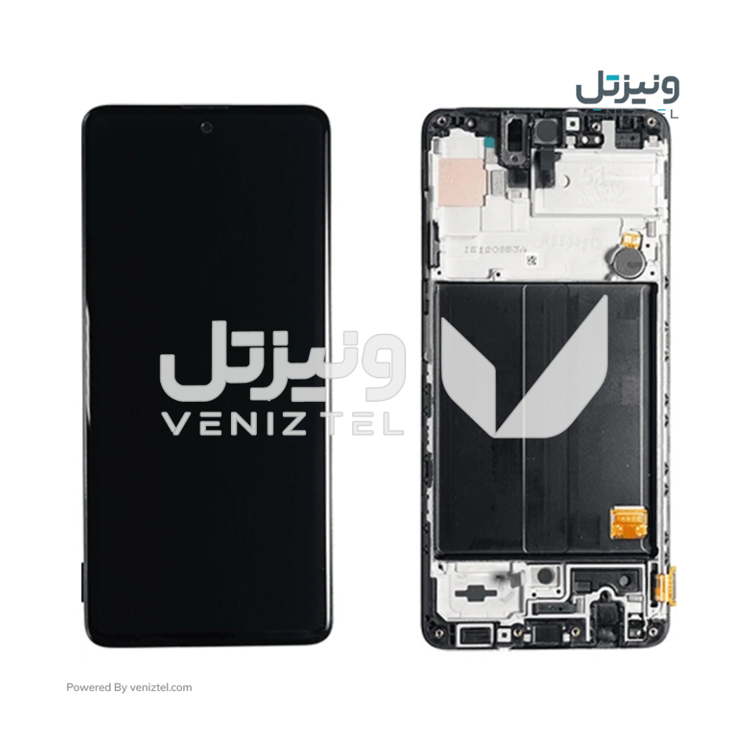 تاچ و ال سی دی سامسونگ کپی (INCELL) با فریم مدل Samsung A51 + F