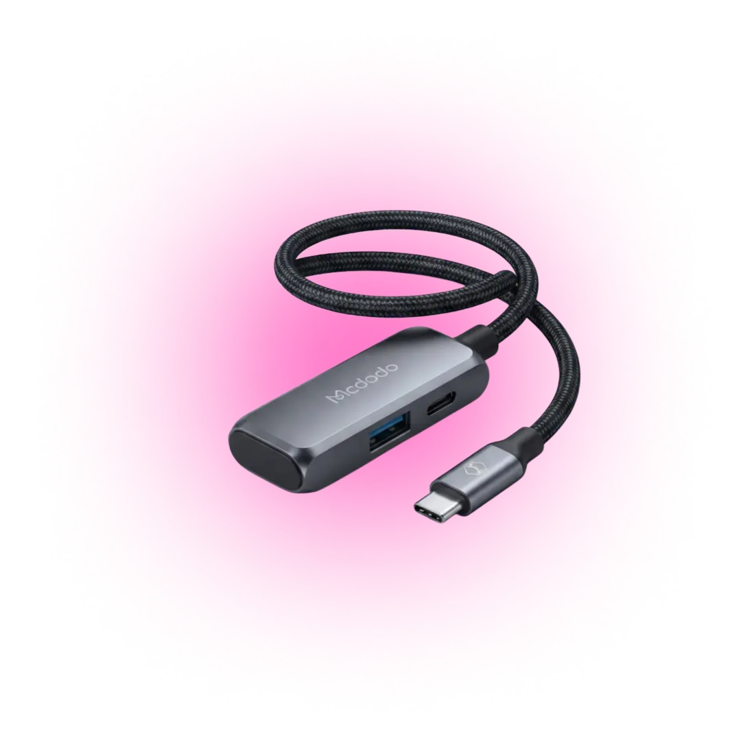 تبدیل تایپ سی به Mcdodo 2 in 1 Lightning to USB-A 3.0 + تایپ سی