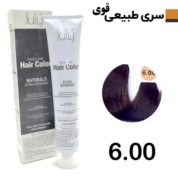 رنگ مو بلوند تیره قوی جولای Julay شماره 6.00