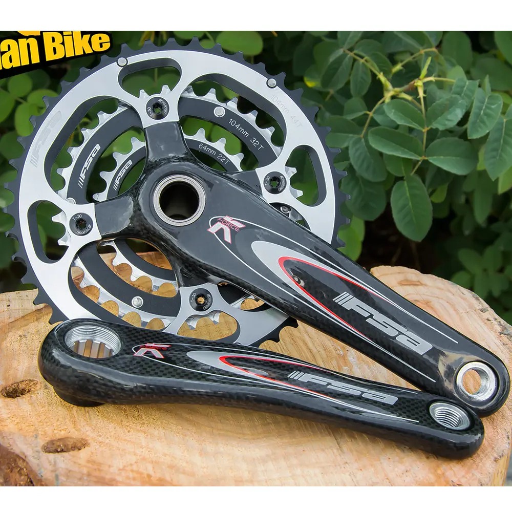 طبق قامه کربن دوچرخه کوهستان کی فورس اف اس ای K Force Crankset FSA