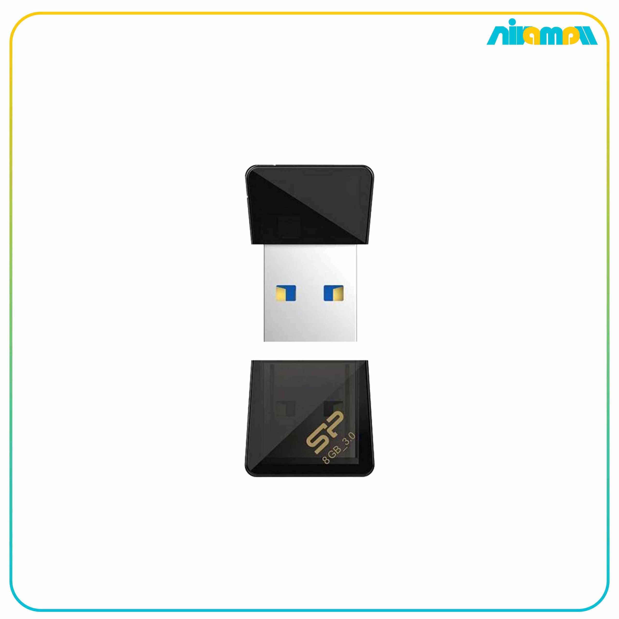 فلش سیلیکون پاور مدل Jewel J08 ظرفیت 8 گیگابایت