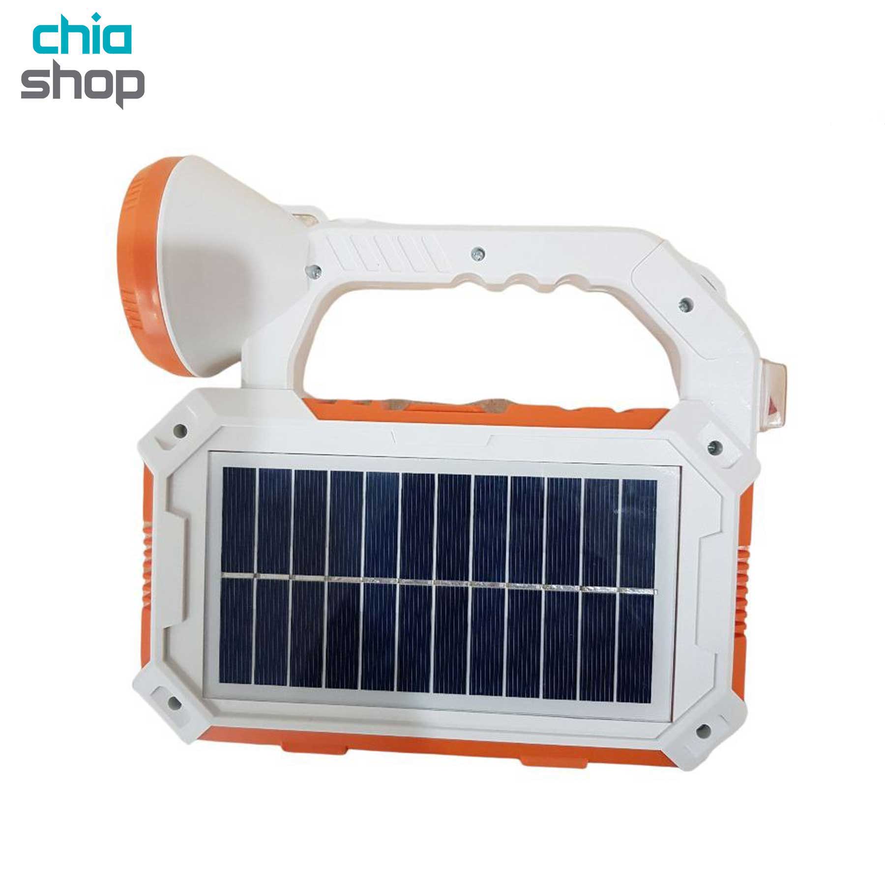 نورافکن شارژی خورشیدی JFS-101