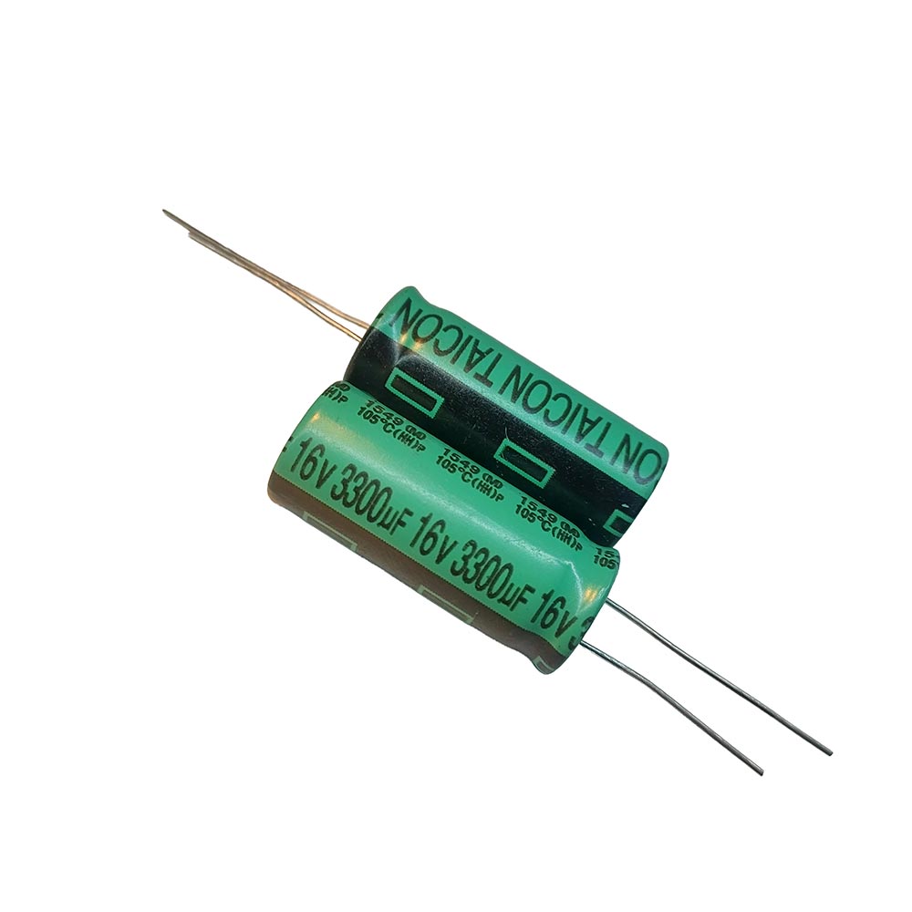 خازن الکترولیتی 3300uF / 16V مارک TAICON (HH)
