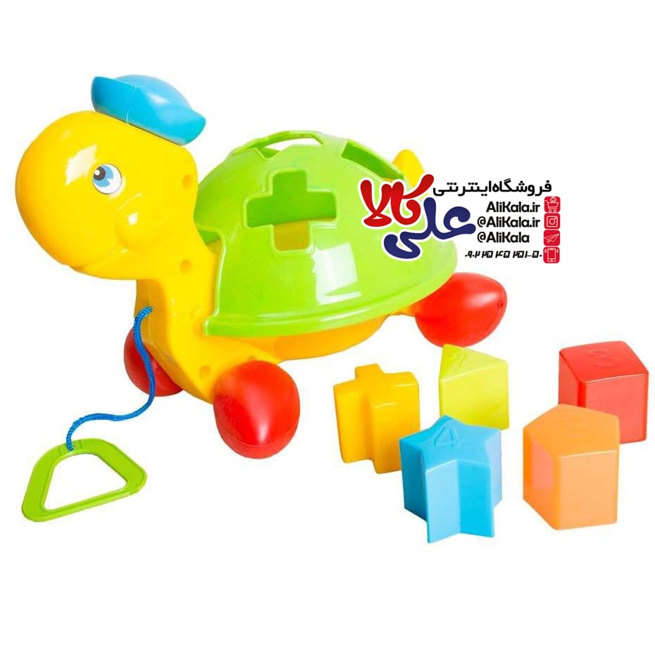 بازی فکری آموزشی لاک پشت اشکال Gonash Toys