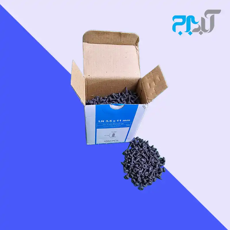 پیچ سازه نوک تیز 11*3.5 (LN11) کی پلاس - بسته 1000تایی