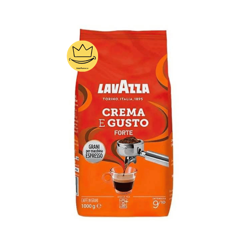 قهوه لاوازا کرما گوستو فورته 1000 گرم Lavazza Forte