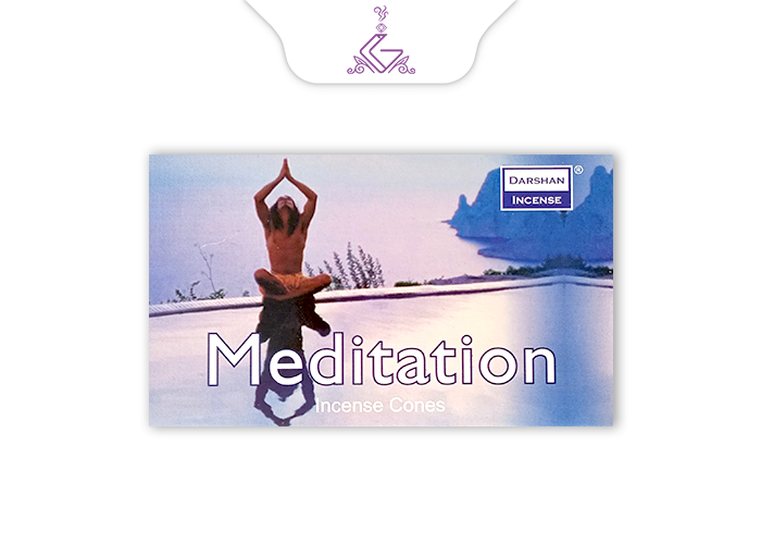 عود مخروطی مدیتیشن MEDITATION برند دارشان DARSHAN