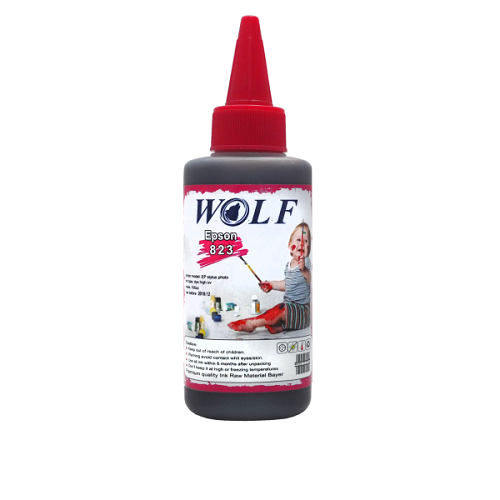 جوهر 100cc ولف قرمز اپسون Wolf Ink Magenta 100ml Epson Printers