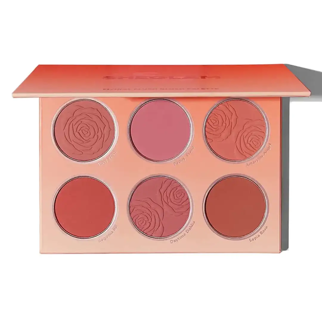 شیگلم پالت رژ گونه 6 رنگ  FLUSH BLUSH