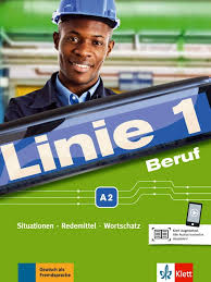 Linie 1 Beruf A2 Situationen Redemittel Wortschatz (سیاه سفید)