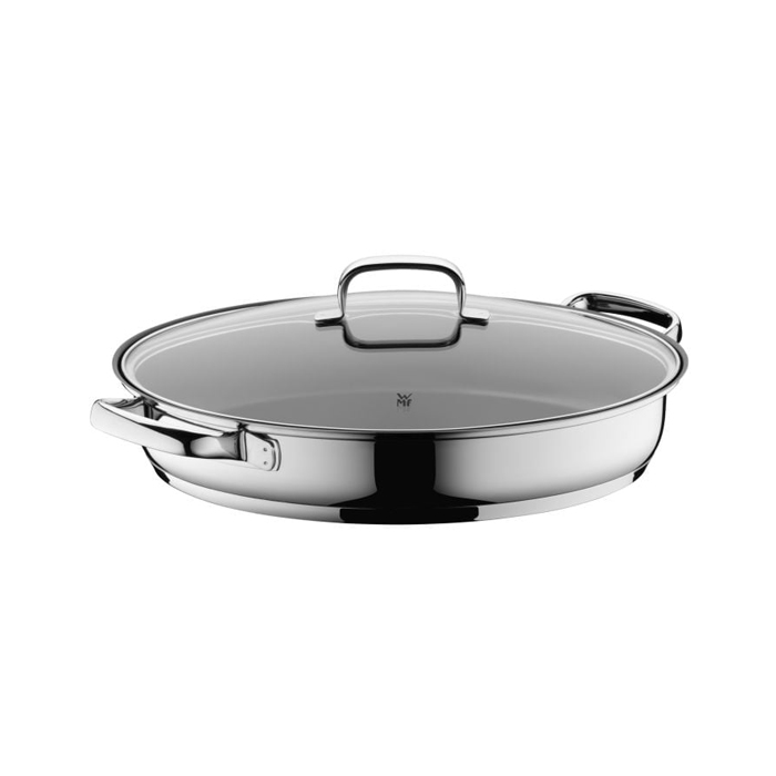 ماهیتابه با درب بیضی وی ام اف | WMF FRY PAN 38X26 CM