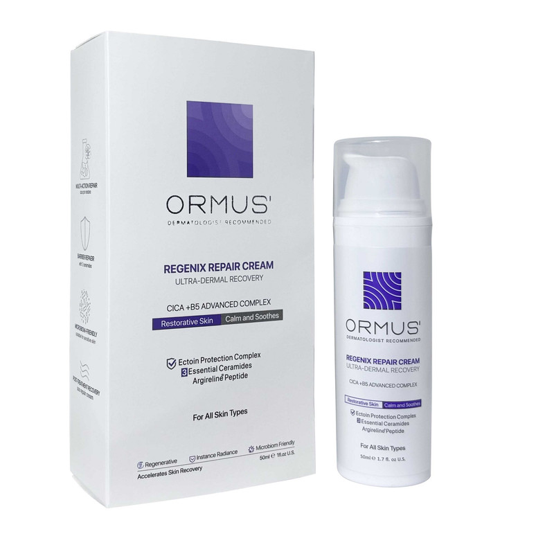 کرم ترمیم کننده و التیام بخش حجم 50 میل Ormus Regenix Repair Cream