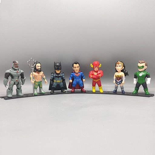 فیگور قهرمانان DC مجموعه  7 عددی
