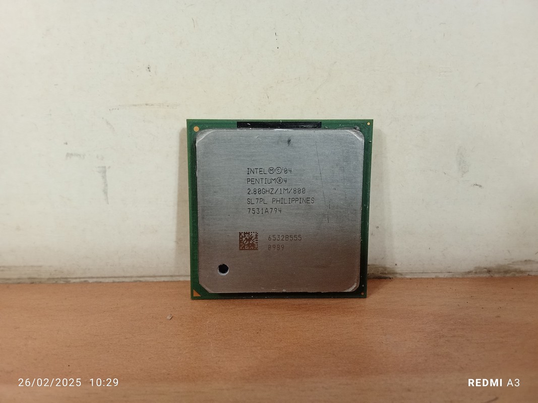 سی پی یو اینتل PENTIUM4 2/8 GHZ-سوکت 478-استوک(کد CP-T-89)