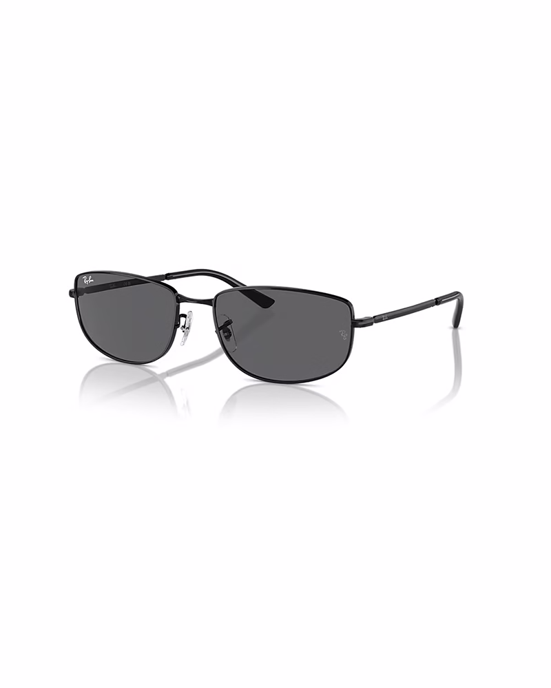 عینک آفتابی زنانه ریبن مدل RayBan RB3732 - فريم مشكي عدسي مشكي