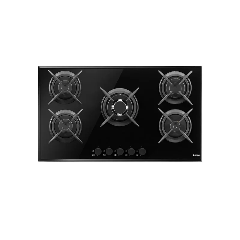اجاق گاز شیشه ای اسنوا مدل SGH5-2103G-مشکی