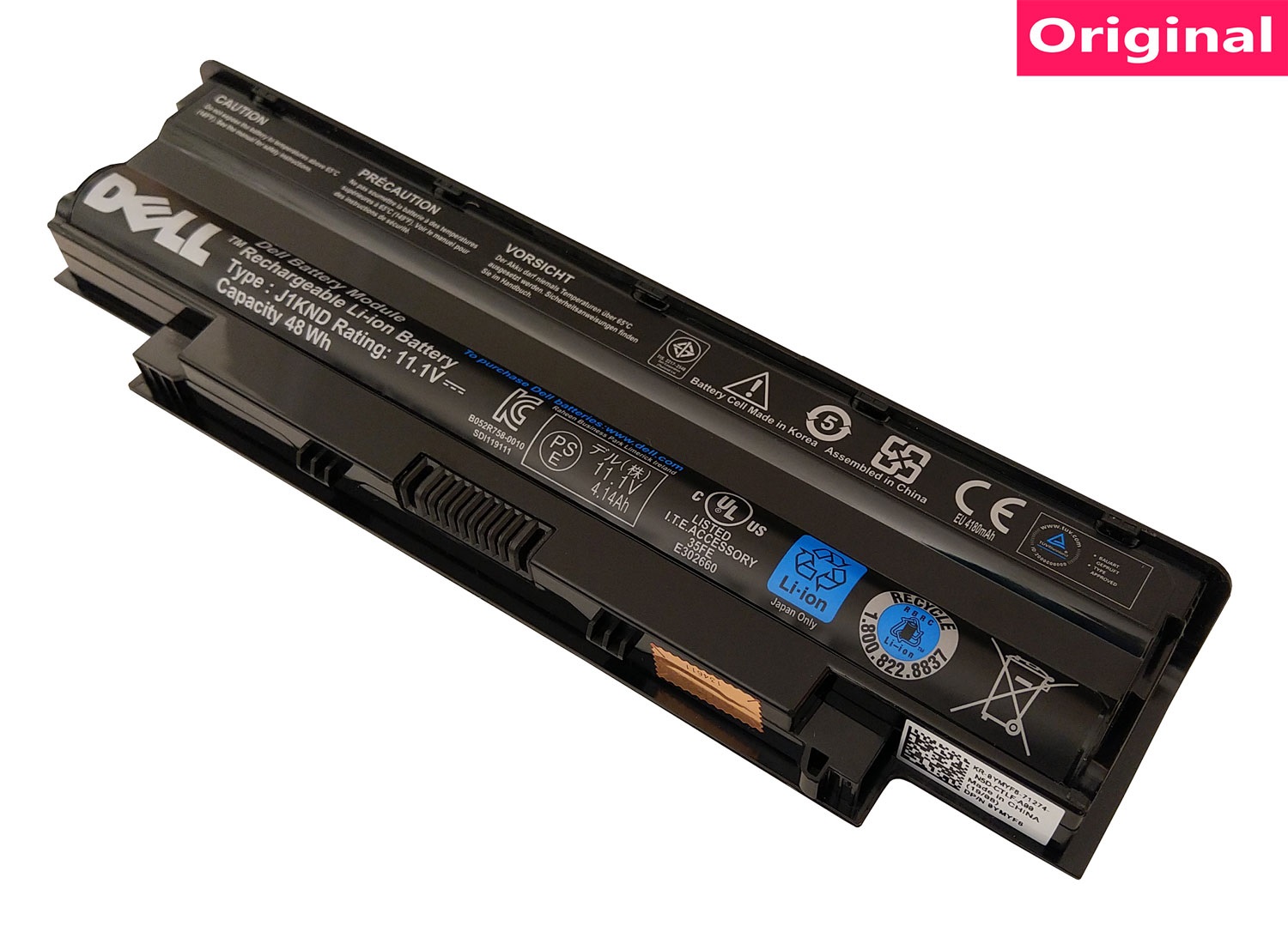 باتری اورجینال لپ تاپ دل Dell N5050 J1KND
