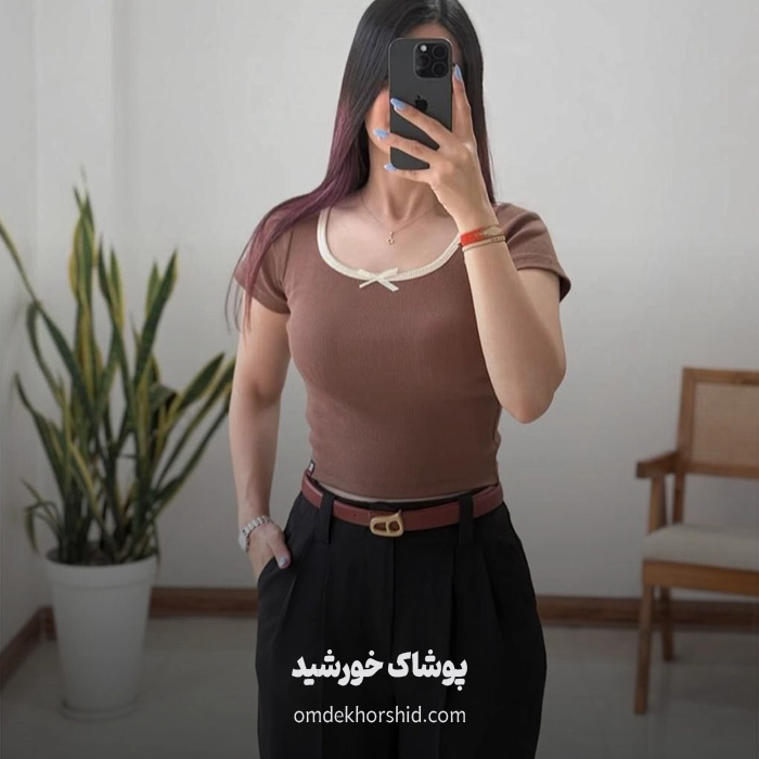 کراپ‌ کبریتی یقه پاپیون
