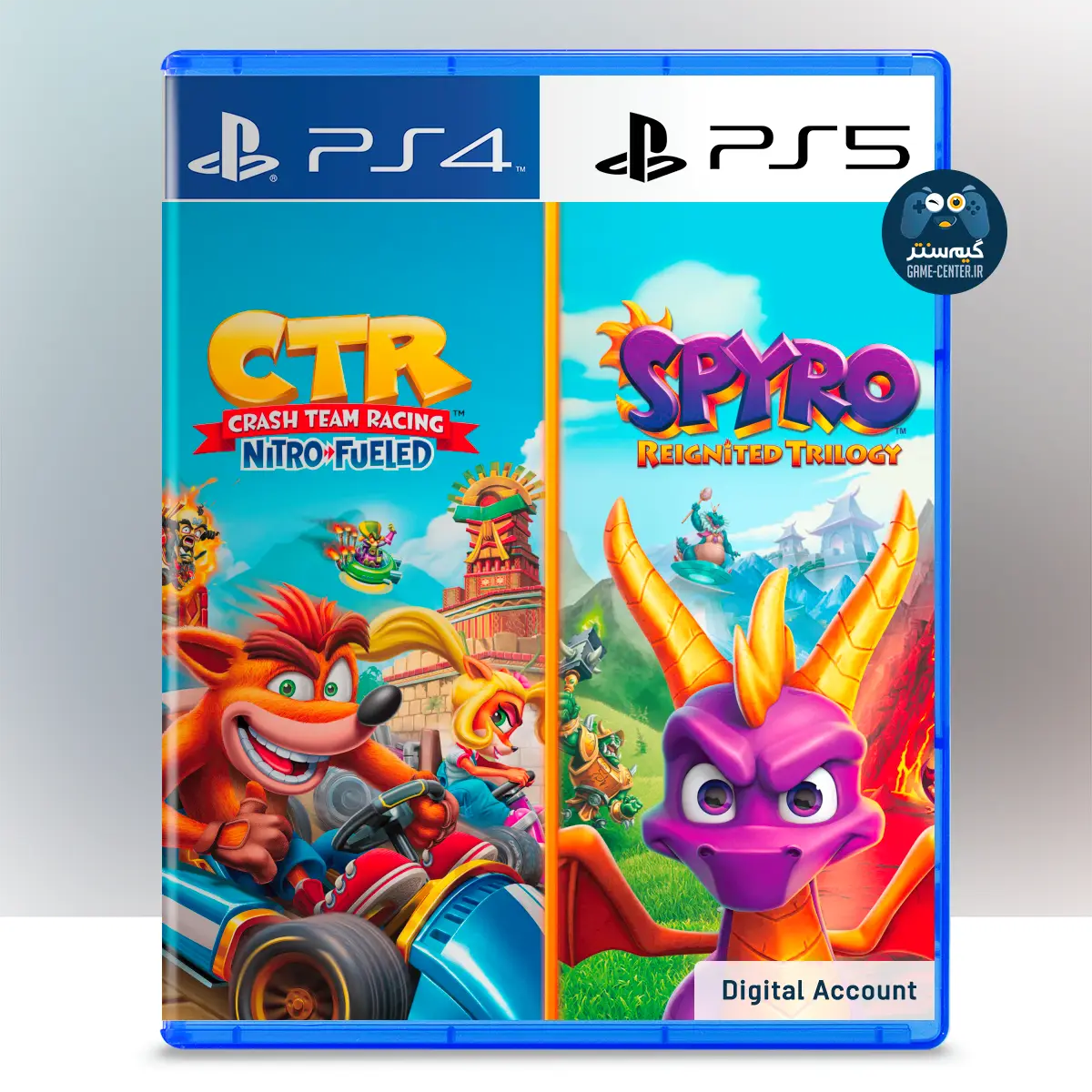 اکانت قانونی Crash Team Racing + Spyro