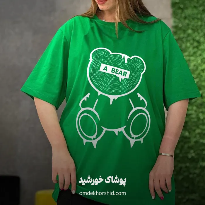 تیشرت لانگ چاپی