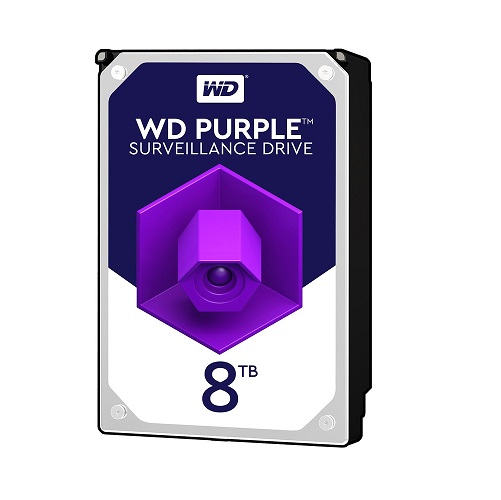 هارد دیسک اینترنال وسترن دیجیتال مدل Purple ظرفیت 8 ترابایت Western Digital
