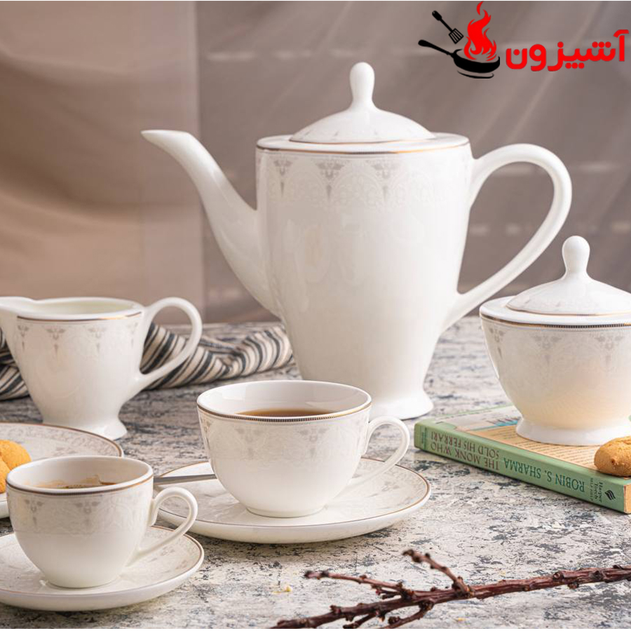 سرویس چینی زرین ۱۳۵ پارچه ۱۸ نفره بن چاینا بوشیفا انگلیس پاتریشیا