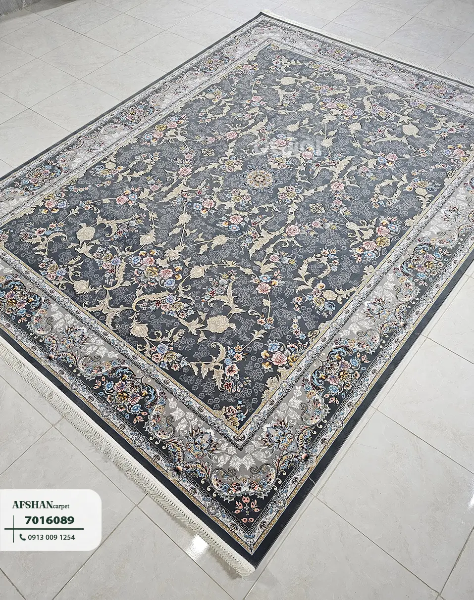 فرش 700 شانه آکرلیک طرح مایسا کد 7016089 لیا