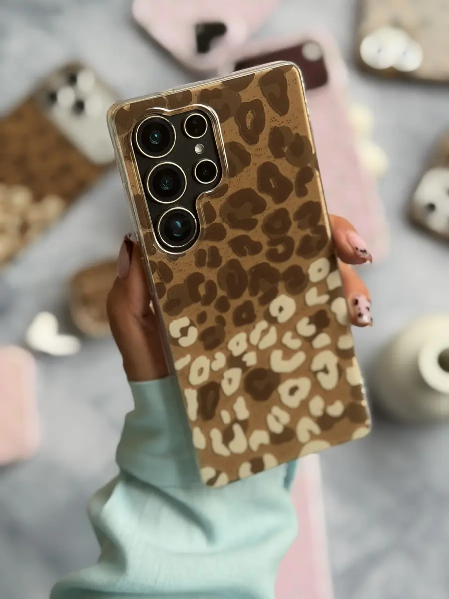 قاب Minimal Leopard سامسونگ و شیائومی (کدC2309)