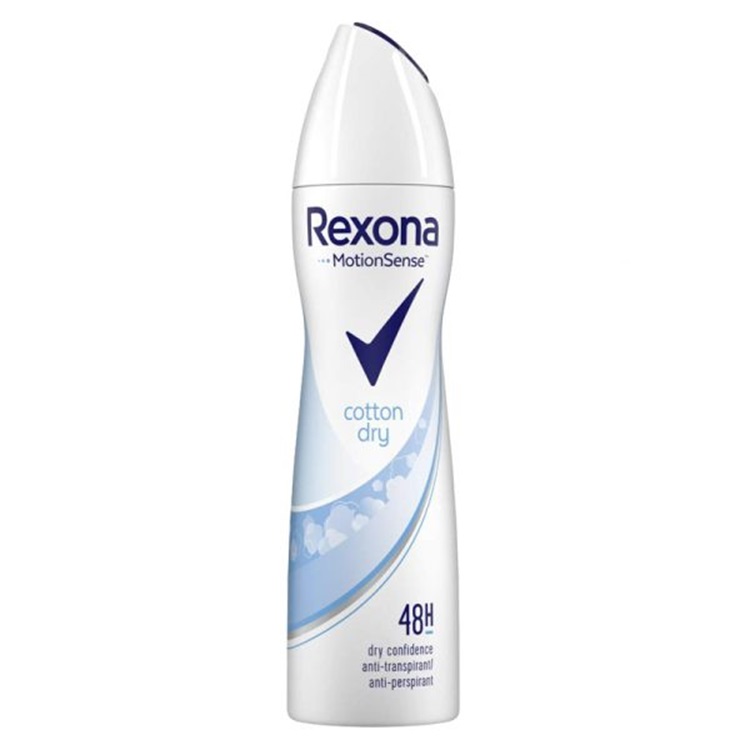 اسپری دئودرانت زنانه رکسونا Rexona مدل COTTON DRY