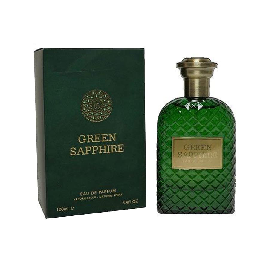 ادوپرفیوم زنانه برند Fragrance World مدل Green Saphir حجم 100 میلی لیتر