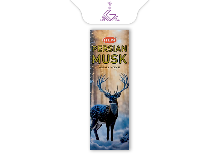 عود شاخه ای دست ساز  پرشین مشک PERSIAN MUSK برند هم HEM