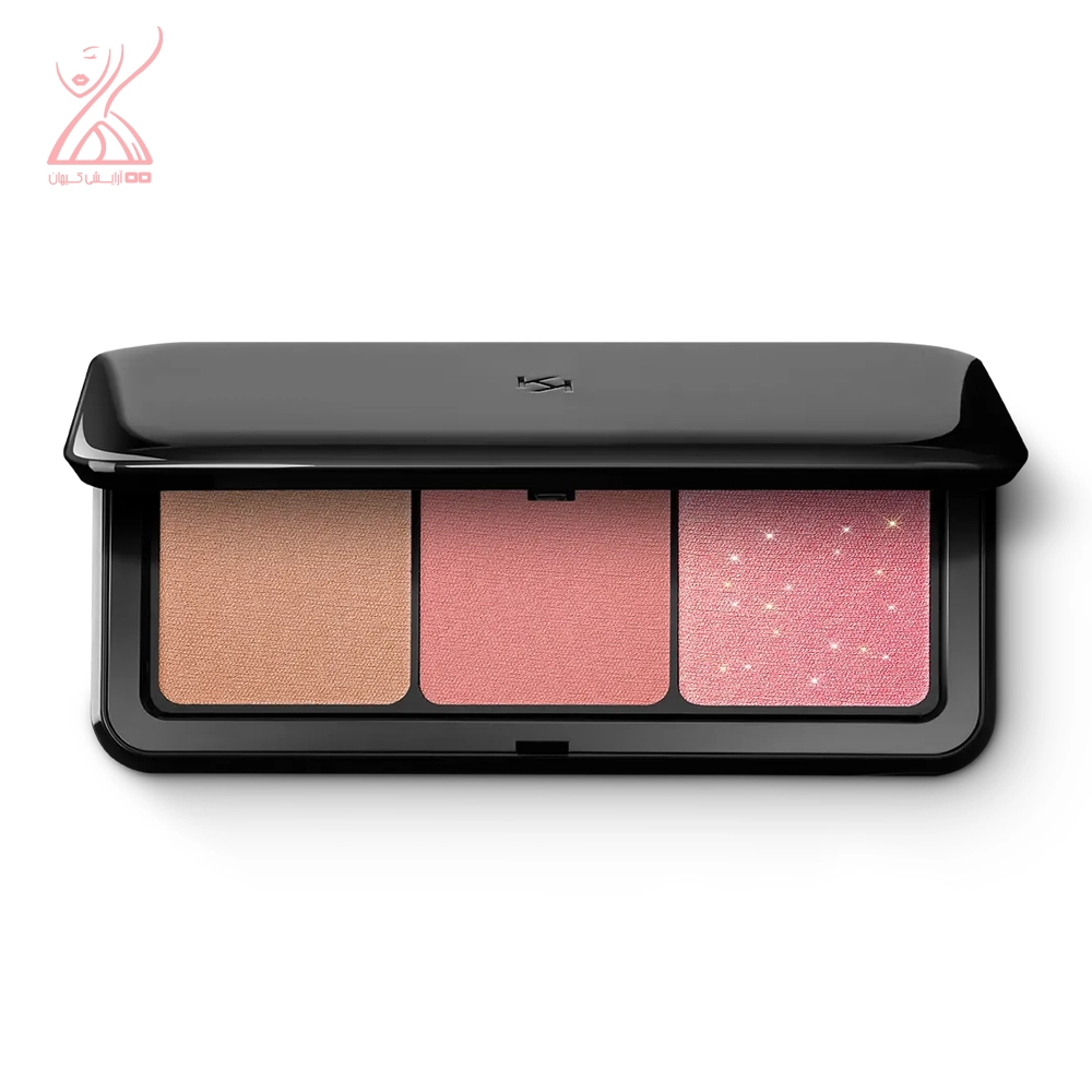 پالت رژگونه و برانزر کیکو میلانو شماره ۰۲ Kiko Milano