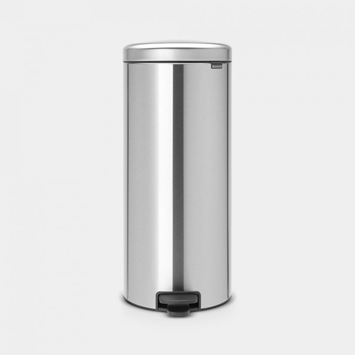سطل زباله 30 لیتر استیل مات برابانتیا | Brabantia NEWICON PEDAL BIN