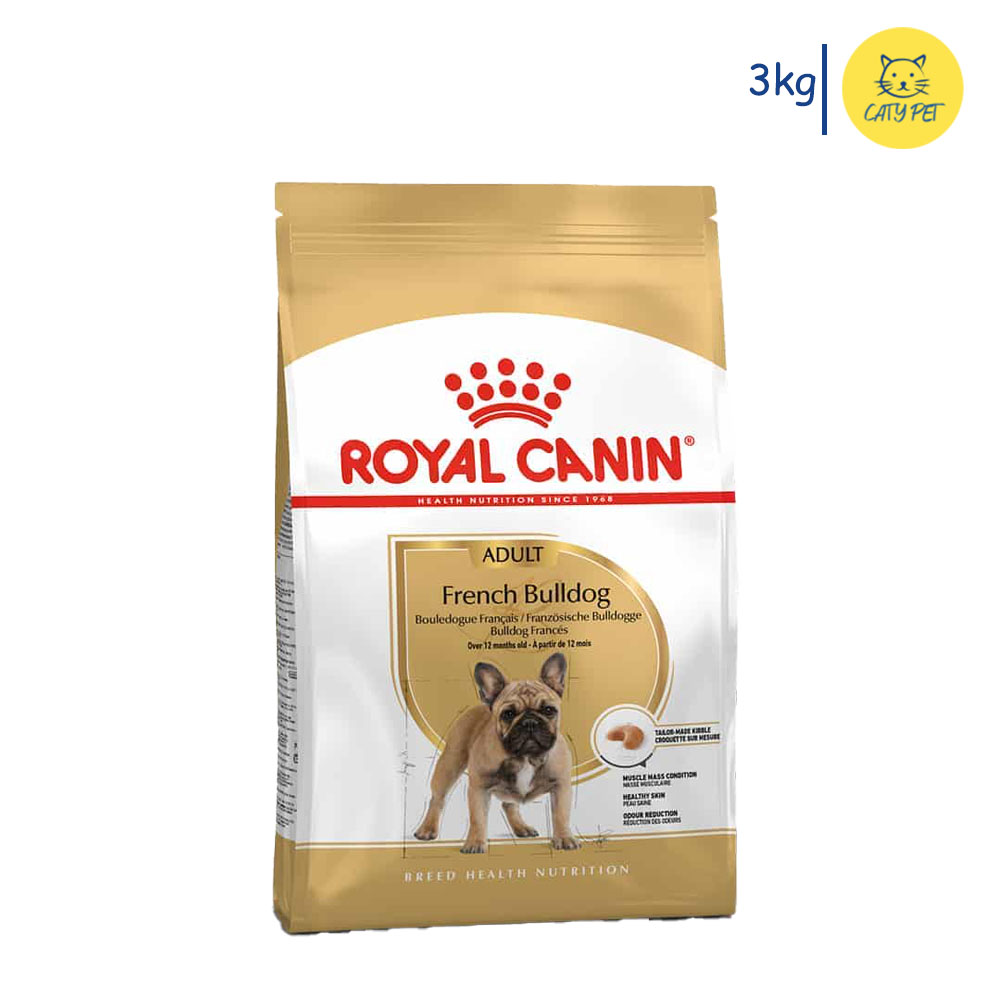 غذای خشک سگ بالغ رویال کنین نژاد فرنچ بولداگ French Bulldog وزن 3 کیلوگرم