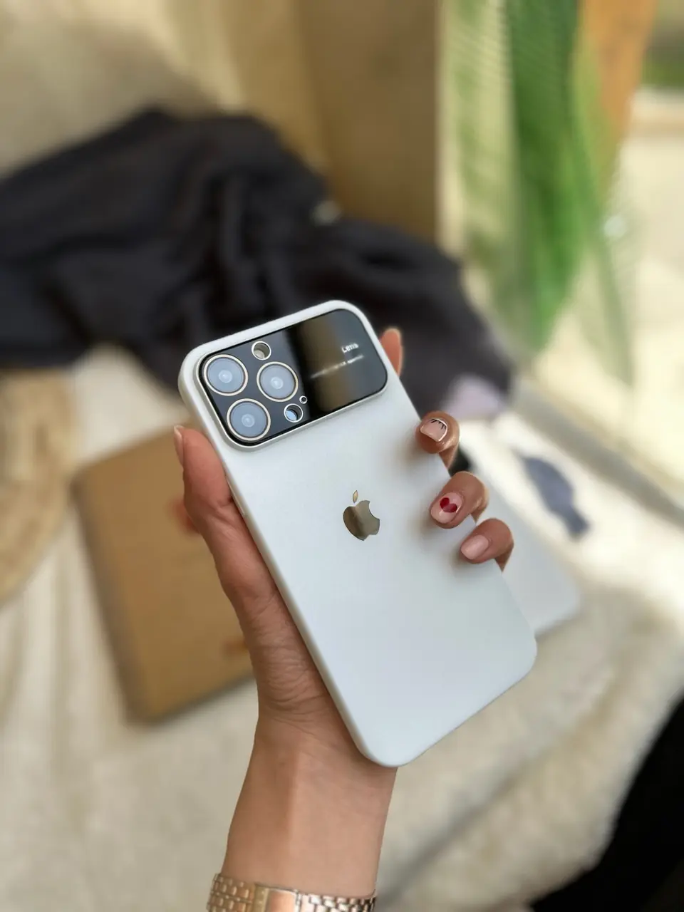 قاب White PC Lens (کدC1234)
