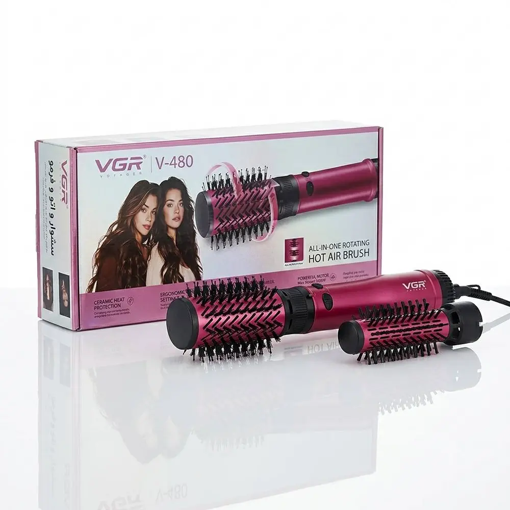 سشوار چرخشی ۲ کاره وی جی آر مدل VGR V-480