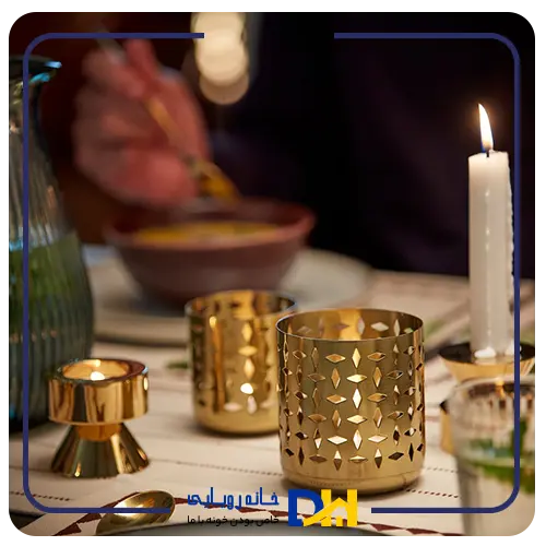 جاشمعی طلایی ایکیا GOKVÄLLA