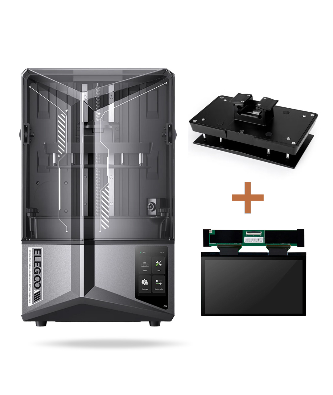 پکیج پرینتر سه بعدی رزینی Saturn 4 Ultra 16K