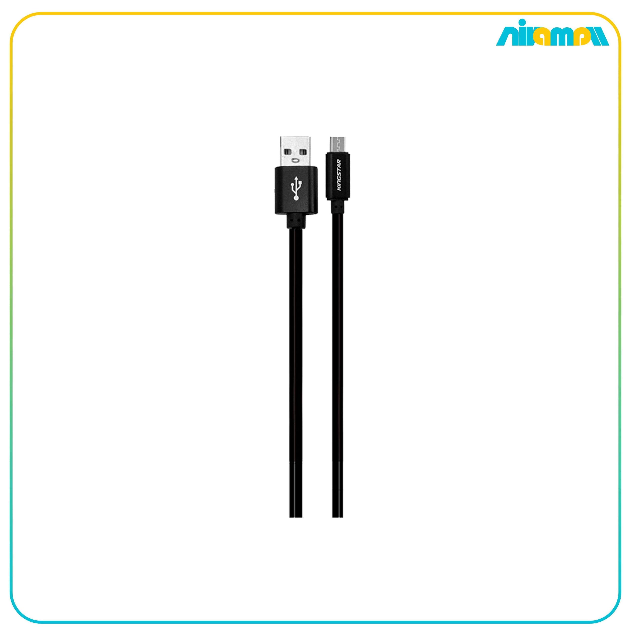 کابل تبدیل USB به microUSB کینگ استار مدل K66A طول 1.2 متر