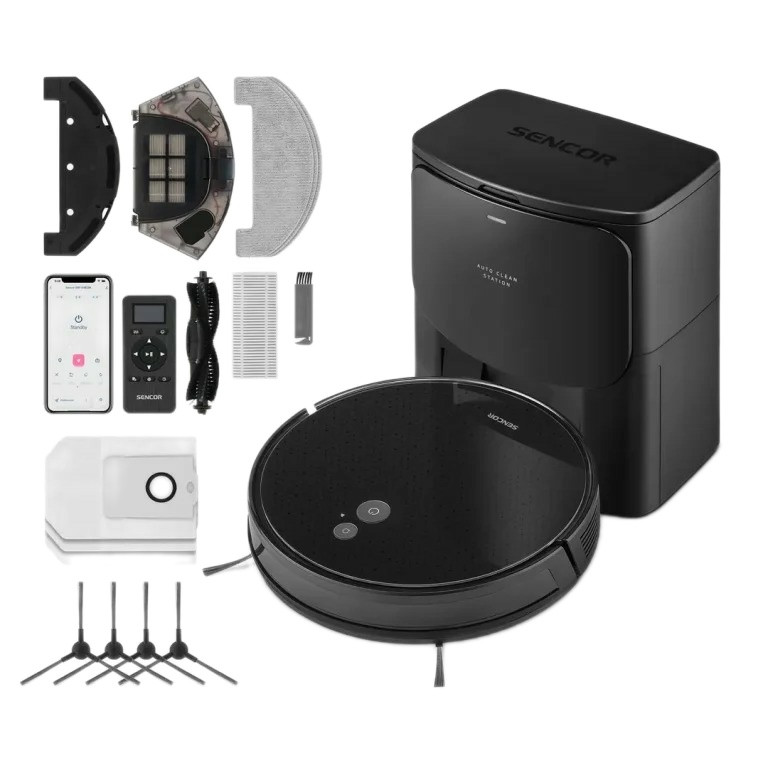 جارو رباتیک سنکور مدل SRV-6485BK - مشکی