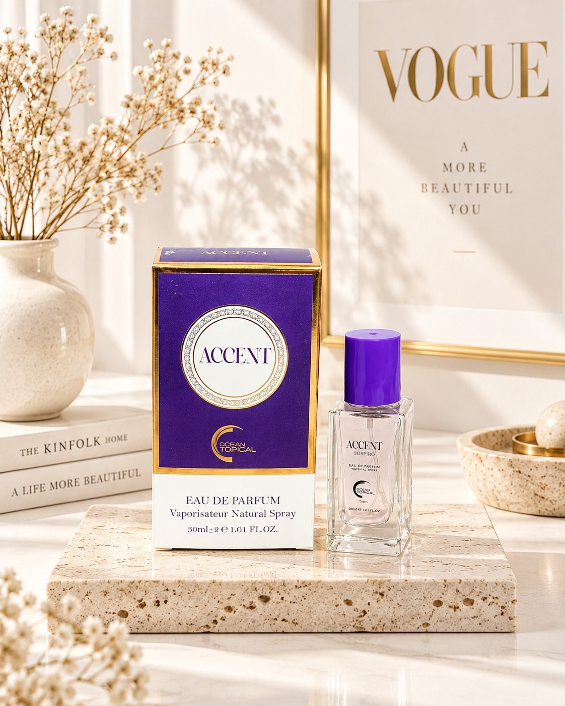 ادکلن Ocean Tropical | اوشن تاپیکال – رایحه:Accento | اکسنتو حجم 30ml