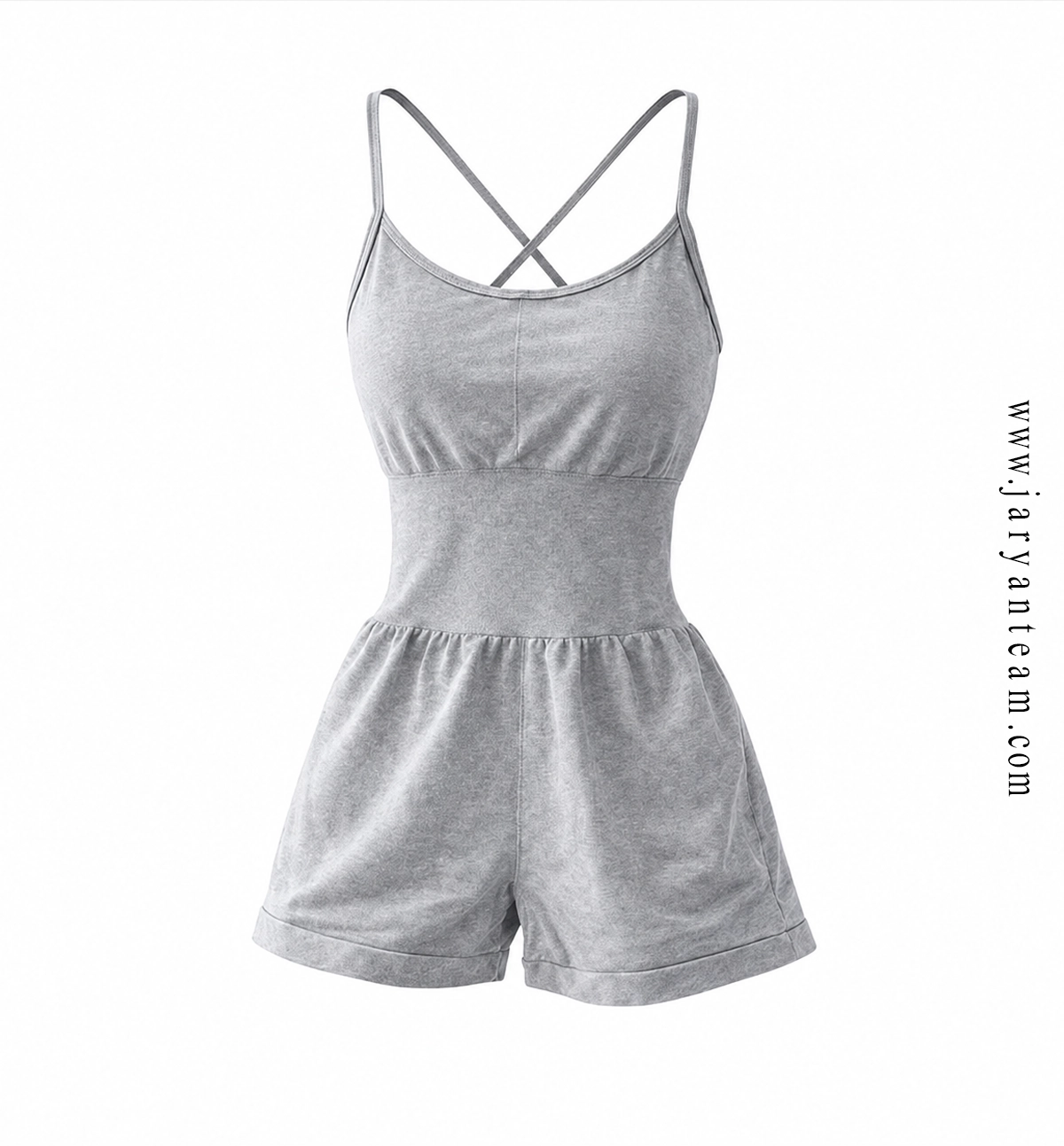 اورال شورتکی سیملس زنانه جریان | Seamless Romper - سفید ابری ملایم, S/M