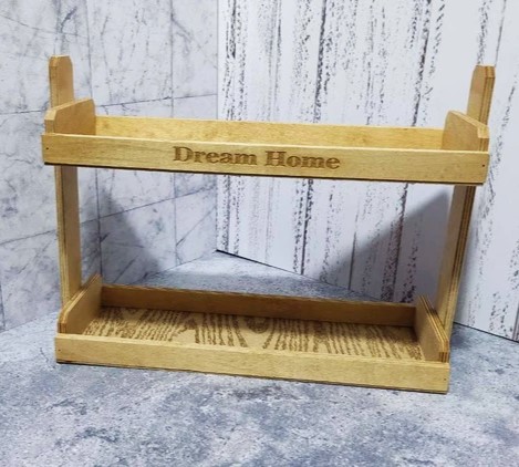 استند چوبی 2 طبقه دریم هوم Dream home