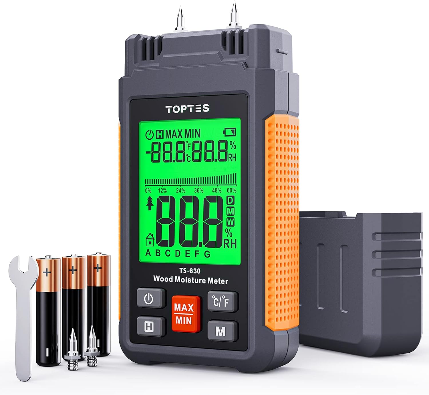 رطوبت سنج چوب TopTes دیجیتال TS-630
